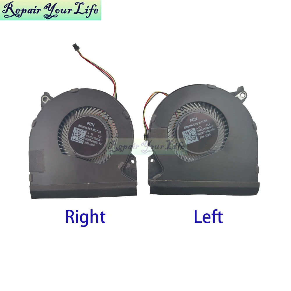 Piezas de PC de consola portátil con ventilador de refrigeración para Asus Rog Ally RC71L 2023 13NR0GY0M01011 13NR0GY0M02011 6033B 0124601   6033B 0124501   Nuevo - imagen 2