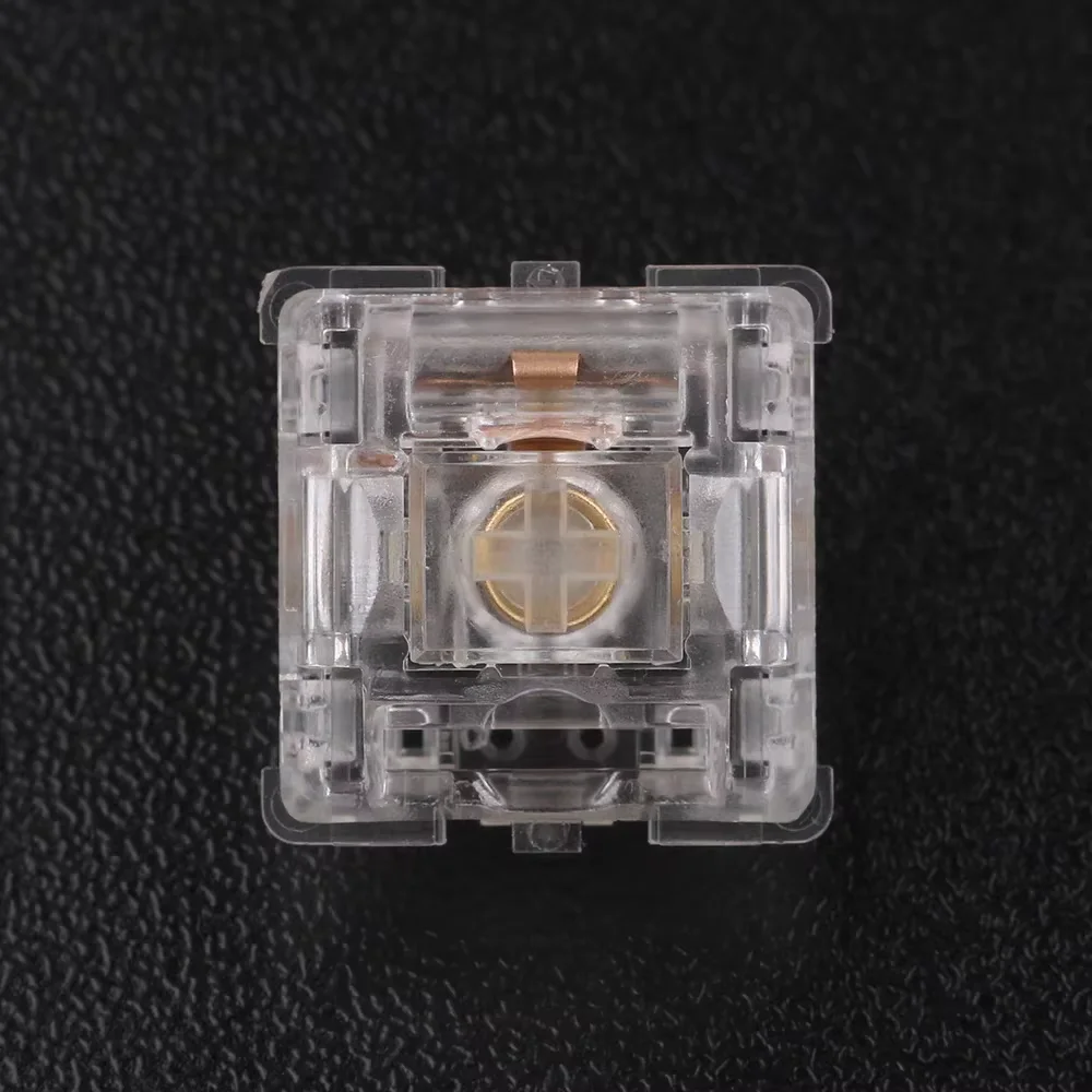 Everglide-luz de memoria Aqua King V3, interruptor lineal de 5 pines RGB 37g 55g 62g 67g totalmente transparente para teclado mecánico, interruptores MX - imagen 5