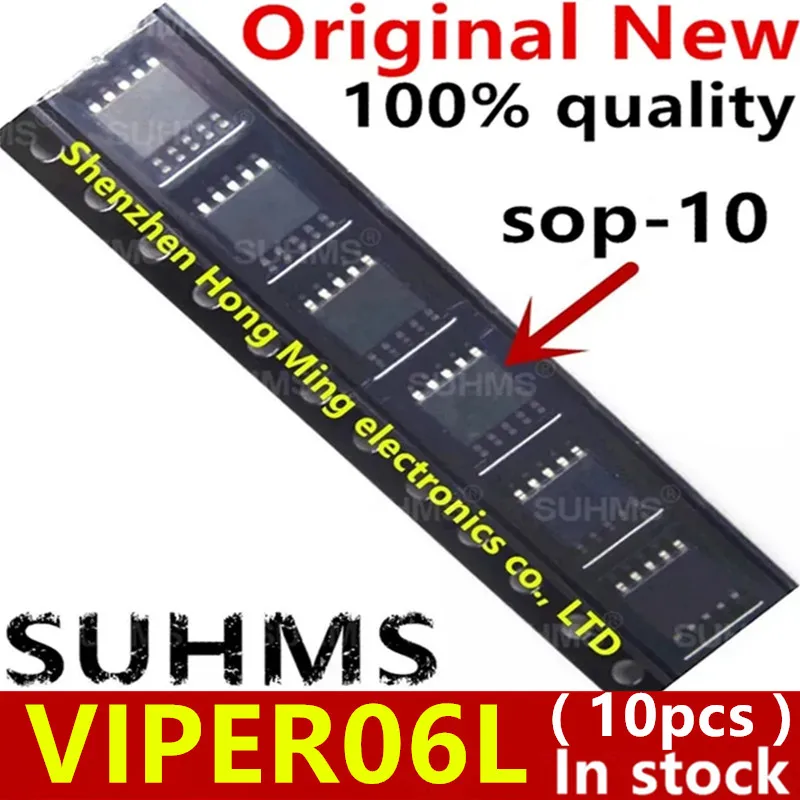 (10 piezas) 100% nuevo VIPER06L VIPER06LSTR sop-10