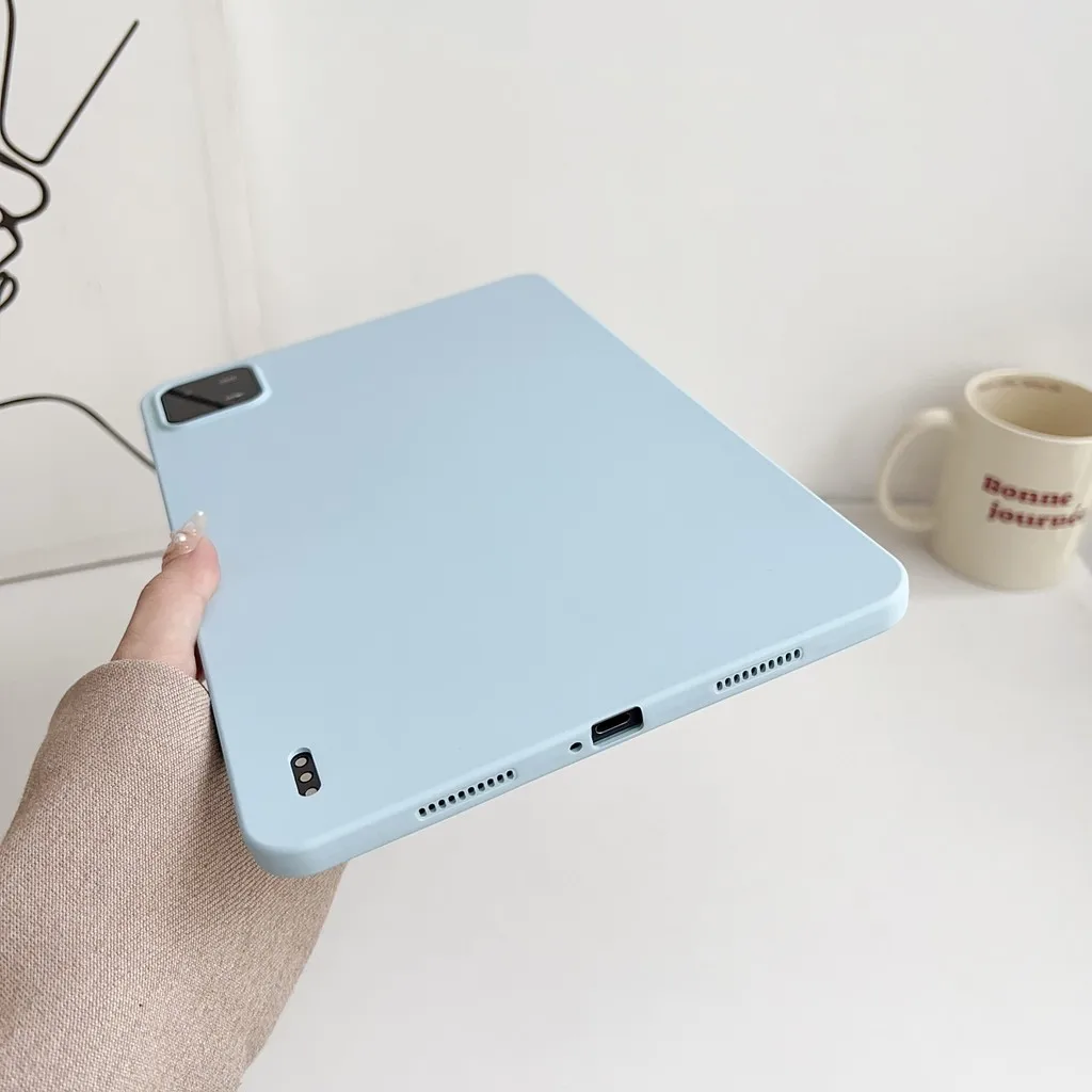 Funda suave para Xiaomi Pad 6S Pro, 12,4 pulgadas, 2024, 6 Pro, 5 Pro, 11, Redmi Pad SE 11, tacto agradable a la piel, TPU, funda para tableta a prueba de golpes - imagen 3