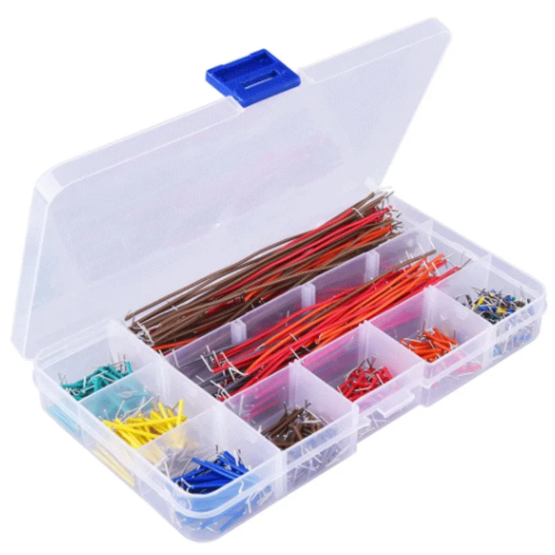 Kit de cables de puente de placa de pan PCB, en forma de U, sin soldadura, 140 / 560 / 840 unidades