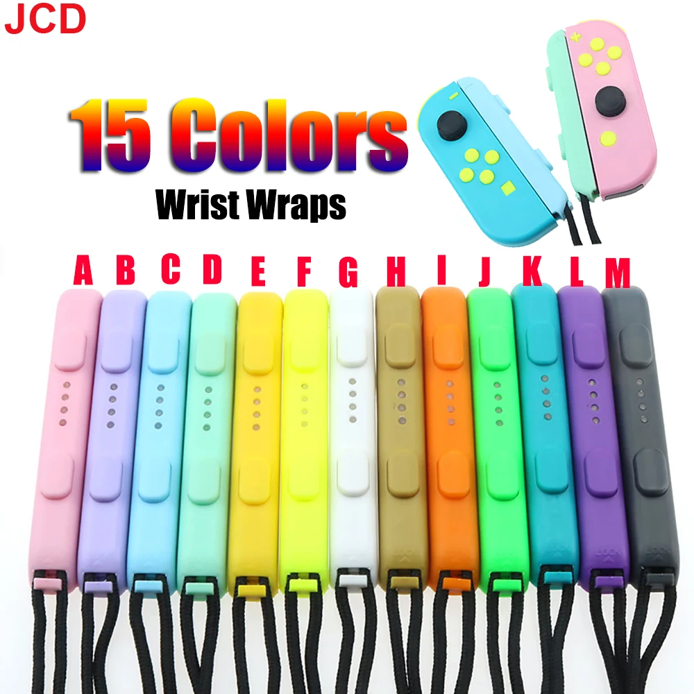 JCD 15 Colors For Switch Joy-Con Wrist Strap Sling For Switch NS NX Console Joy-Con Gamepad Wrist Wraps Band Hand Rope