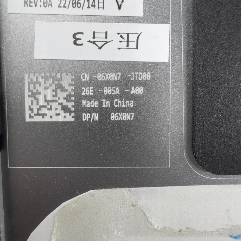 Nueva funda trasera Lcd de repuesto ORIGINAL para ordenador portátil, funda para Dell Precision 7670 M7670 06X0N7 - imagen 3