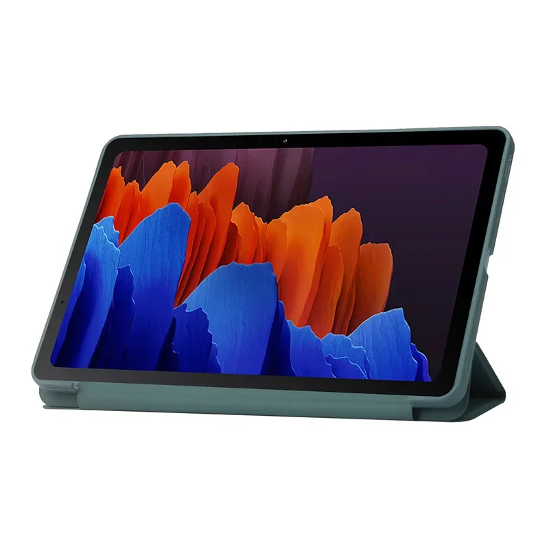 Para Xiaomi Pad 7 Funda de 11,2 pulgadas triple PU Leaher soporte trasero suave Tablet Coque para Xiaomi Pad 7 / Xiaomi Pad 8 Funda - imagen 4