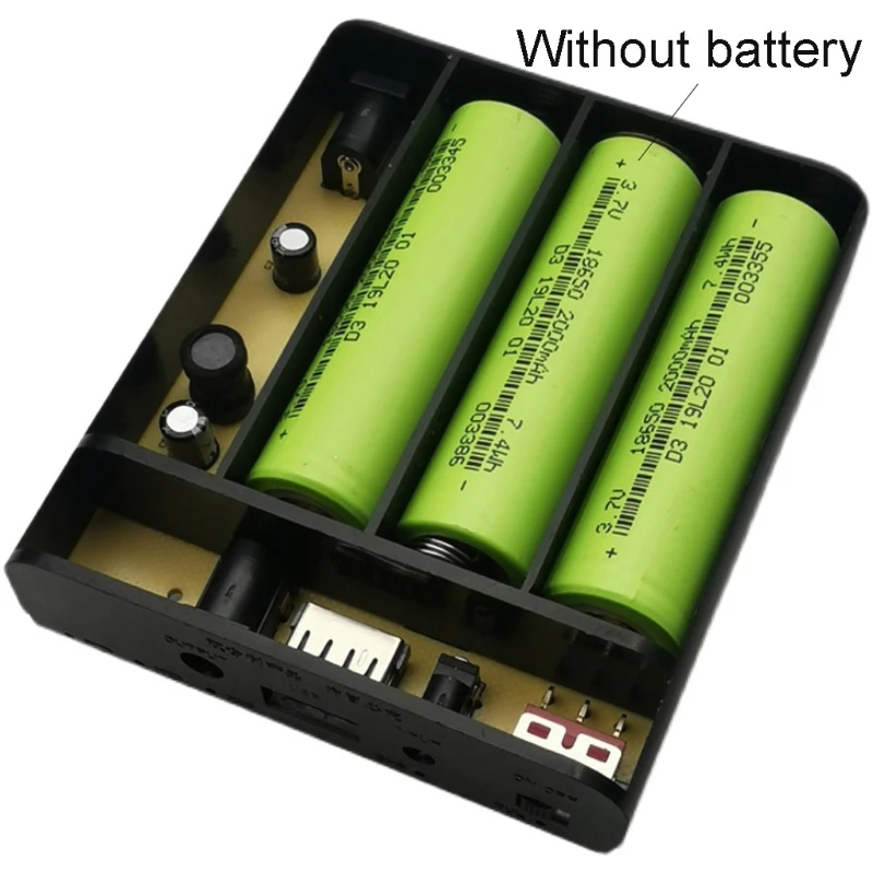 Banco de Energía DIY 3 Baterías 18650 – Salidas USB 5V/9V/12V para Router - imagen 5