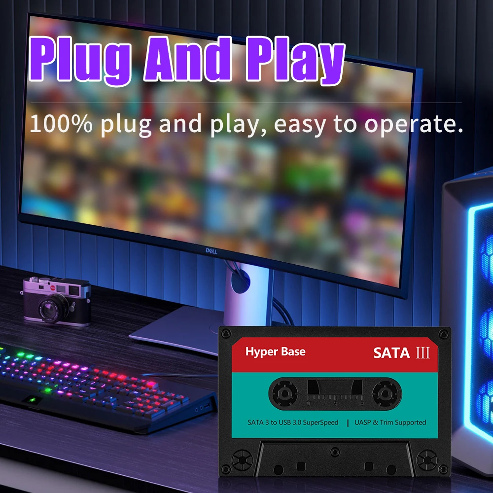 Disco duro para juegos externo portátil Playnite con juegos AAA para PS4/PS3/PS1/WII HDD de juego de 500GB para consola de juegos Windows para PC - imagen 4