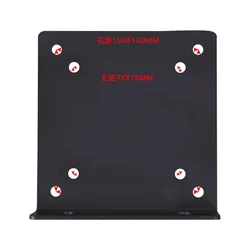 Placa adaptadora fija aluminio montaje pantalla LCD arco simulación