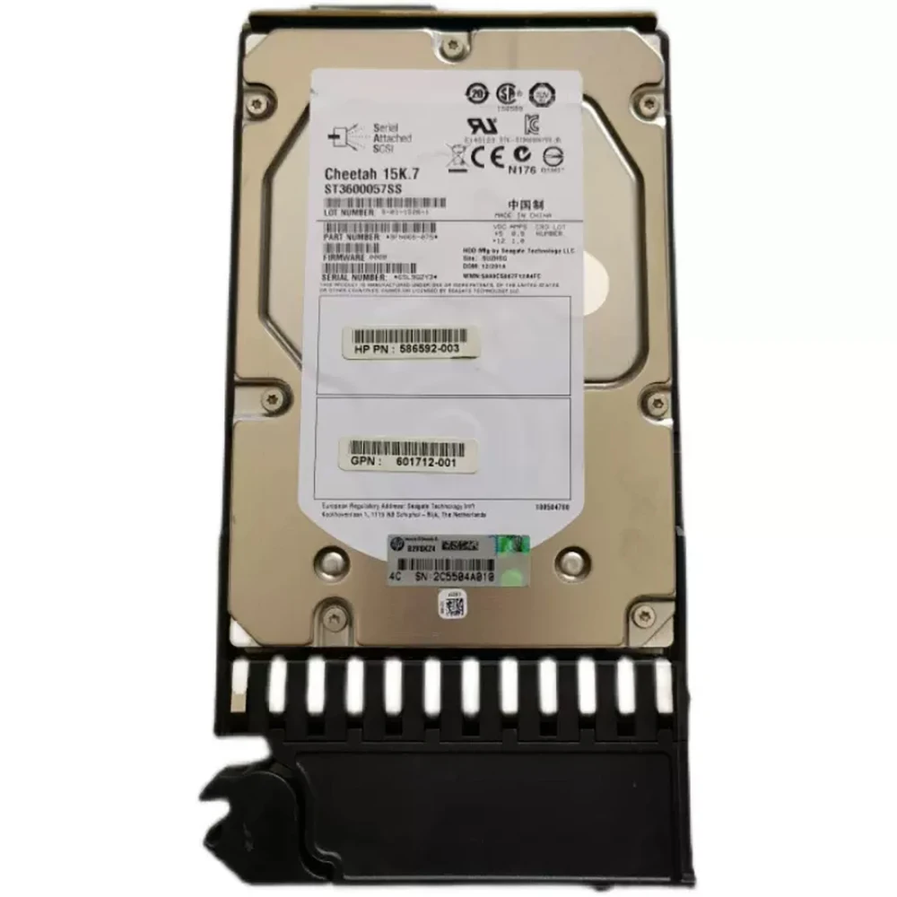 601777-001 600G 15K SAS FC 3,5" disco duro del servidor AP860A P2000G3 - imagen 4