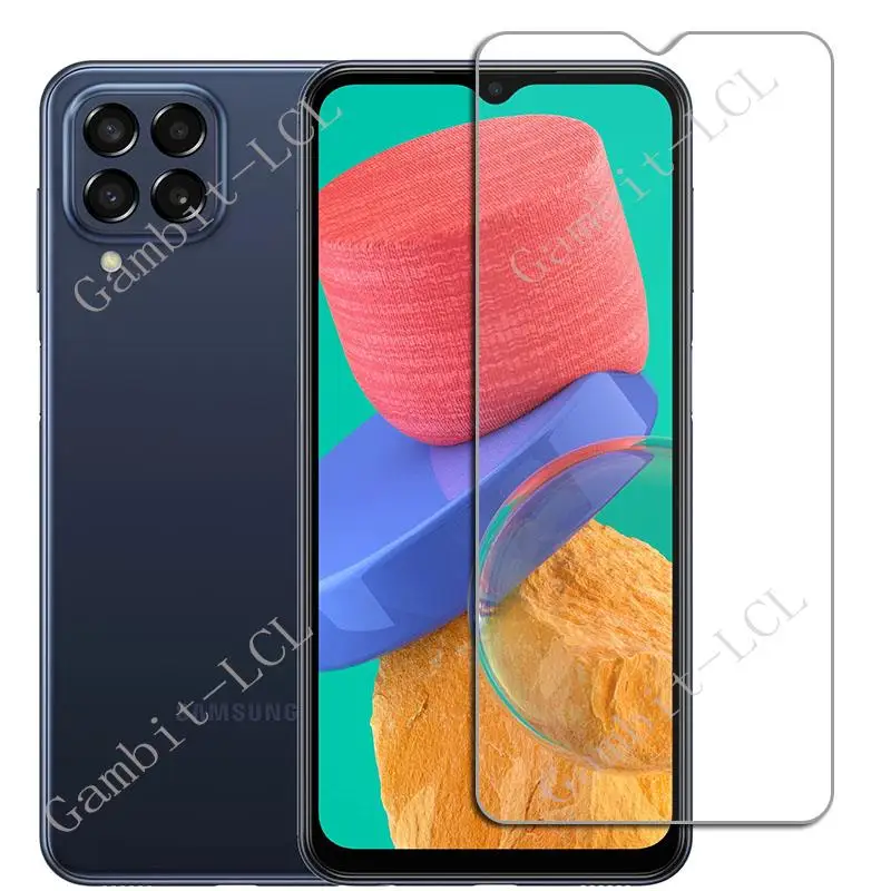 3 uds vidrio templado para Samsung Galaxy M33 5G Protector en GalaxyM33 M 33 SM-M336B M336K 6,6 "película protectora de pantalla - imagen 2