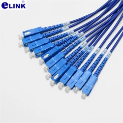 Cable de Fibra Óptica Monomodo 12 Fibras Exterior Blindado Azul