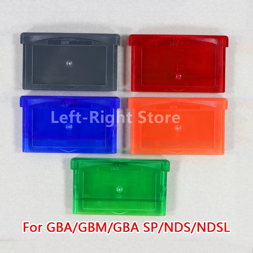 5 uds cartucho protector de juego caja de tarjetas para GBM GBA SP NDS NDSL con tornillo para Gameboy Advance GBA