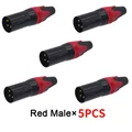 Red male 5pcs