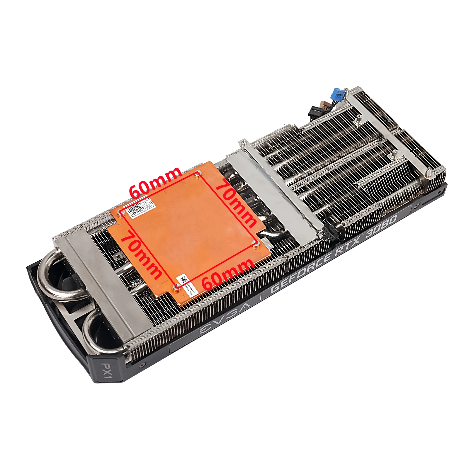 Para EVGA GeForce RTX 3060Ti 3070 3080 3080Ti 3090 XC3 negro juego tarjeta gráfica de repuesto GPU disipador térmico - imagen 3