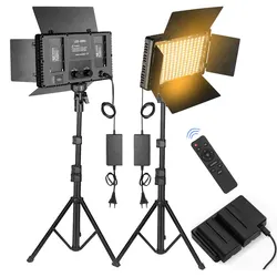 Lámpara LED U800 - Luz Bicolor 2500K-8500K con Trípode Estudio