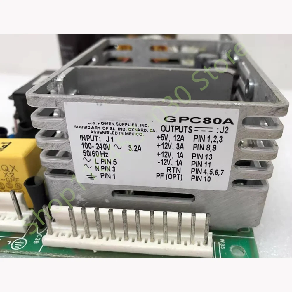   Fuente de alimentación para equipos industriales+5V12A+12V3A+12V1A -12V1A GPC80A - imagen 2