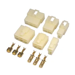 Conector Automotriz 6,3mm Macho Hembra – Terminales Cable para Coche