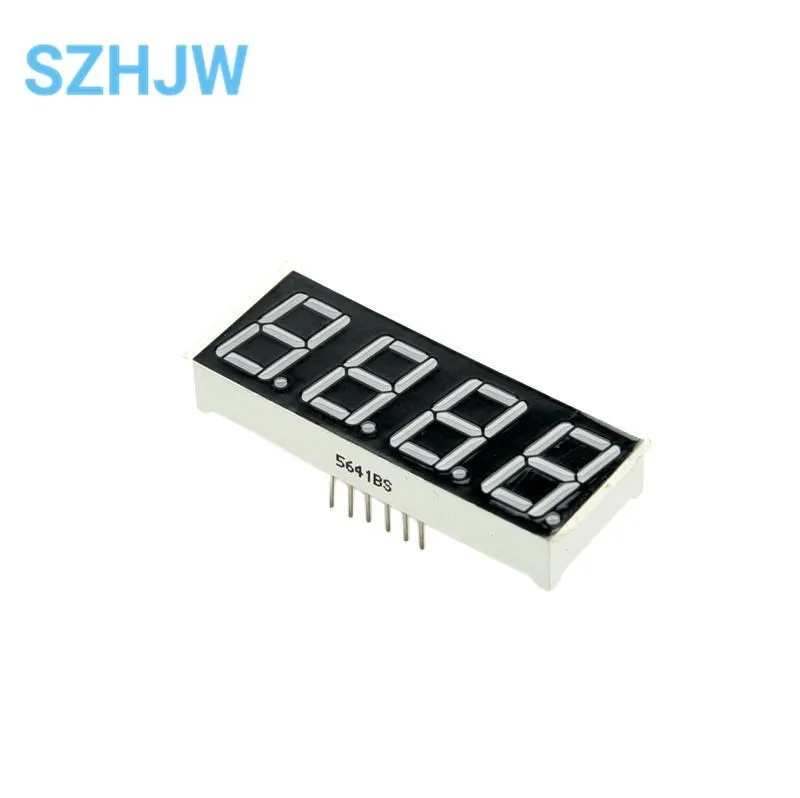 10 unidades de 0,36/0,56 pulgadas 7 segmento 1/2/3/4 bits tubo Digital rojo cátodo común LED Pantalla de dígitos 8x8 Led celosía matriz de puntos rojo brillante - imagen 4