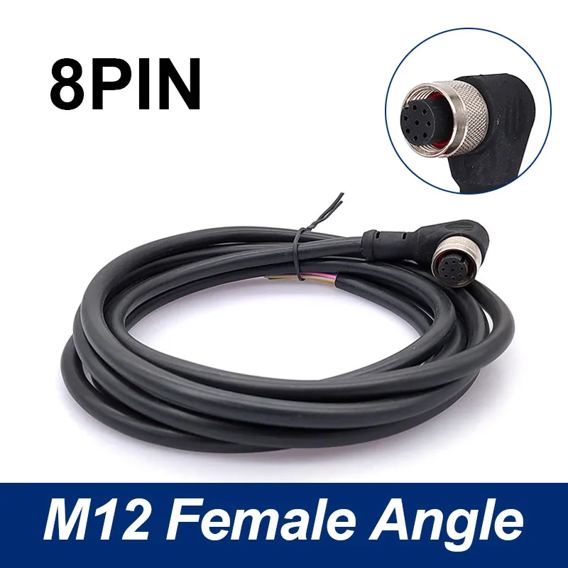 Angle female 8p