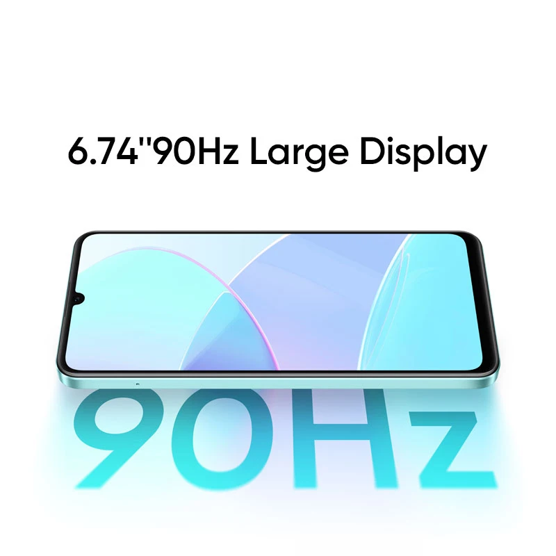 Pantalla realme C51 de 6,74 pulgadas, 90Hz, cámara ia de 50MP, 33W, carga SUPERVOOC, batería de 5000mAh, potente procesador de ocho núcleos - imagen 4