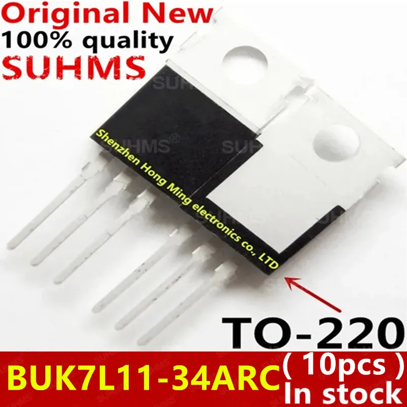 Chipset BUK7L11-34ARC BUK7L11 TO-100%, 10 unidades, 220 nuevo
