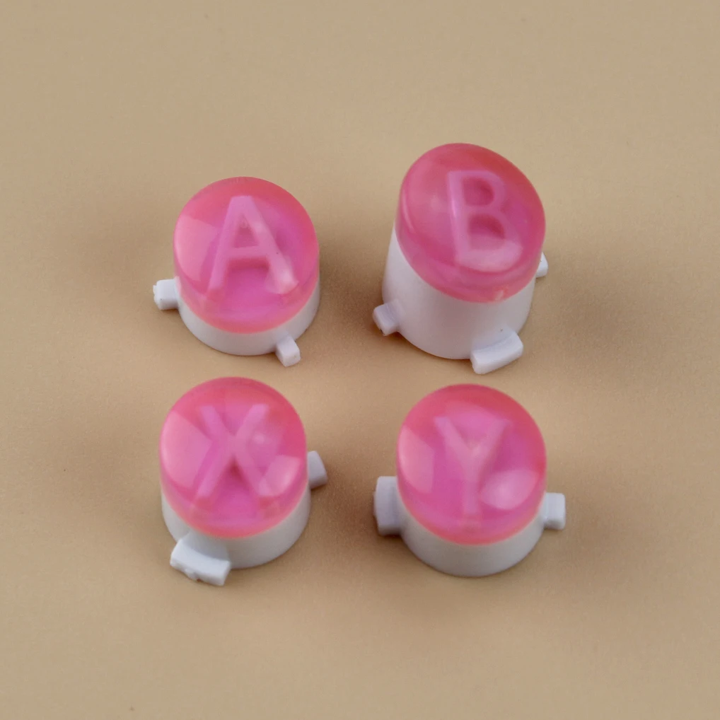 1 Juego de teclas de botón ABXY para Xbox One S Slim Elite, controlador de mando, tapa de botón de menú ABXY, pieza de repuesto colorida DIY - imagen 5