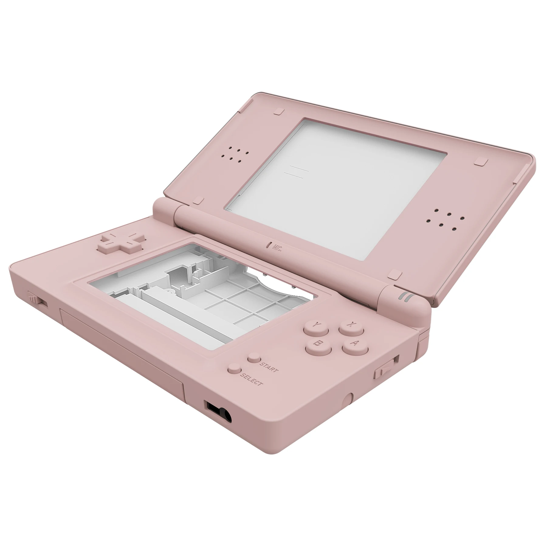 eXtremeRate Carcasa completa de repuesto para Nintendo DS Lite para NDSL - Rosa de flores de cerezo - imagen 5