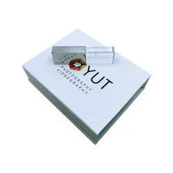 Pendrive Cristal USB 3.0 – Grabado Láser Personalizado + Caja Regalo