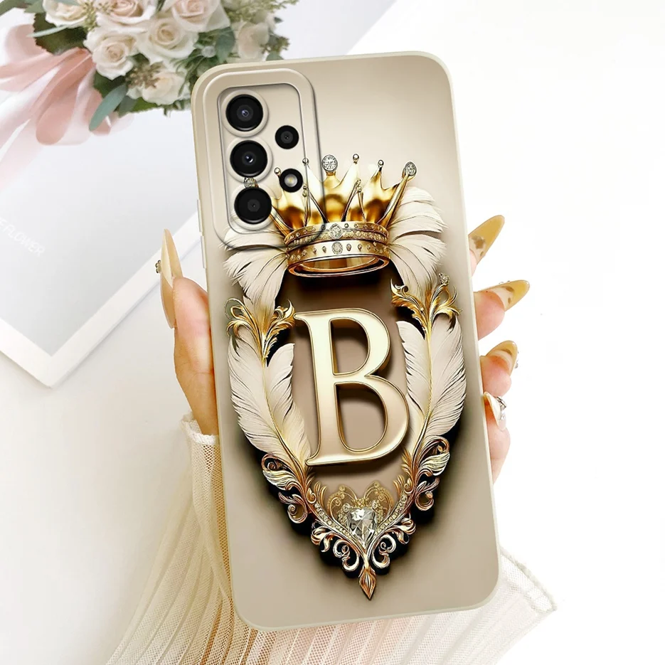 Para Samsung Galaxy A32 5G funda SM-A326B lindas letras cubierta suave TPU mate funda de teléfono para Samsung A32 A 32 4G A325F Fundas parachoques - imagen 2