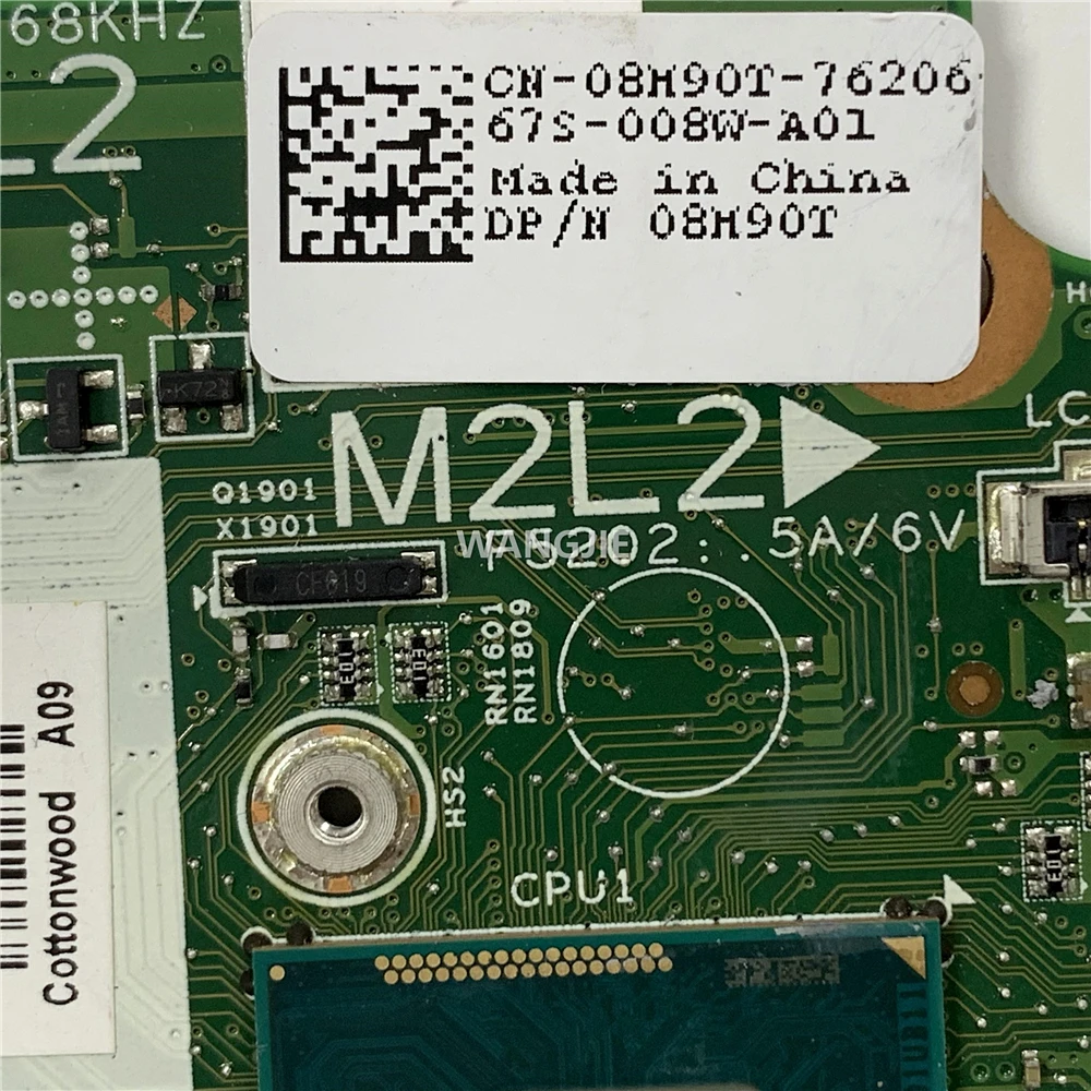 Para DELL Inspiron 7348 SR23W i7-5500U placa base para ordenador portátil 08H90T 13321-1 DDR3L 100% en funcionamiento - imagen 4