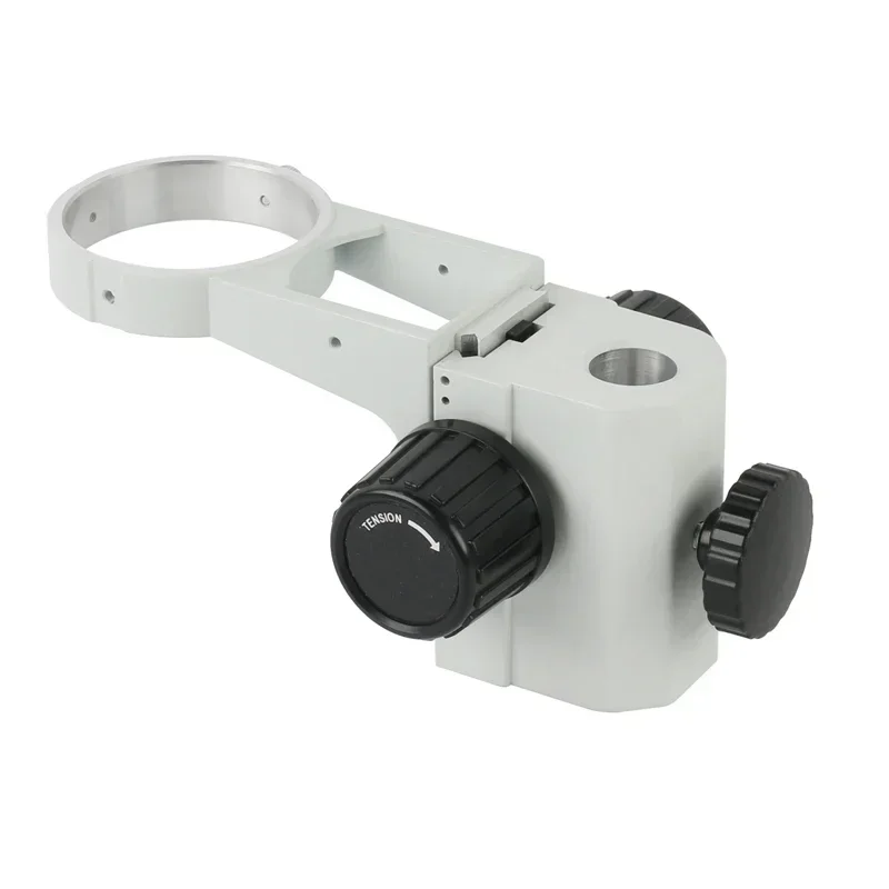 Soporte para microscopios estéreo con Zoom ajustable de 76mm de diámetro, soporte de enfoque para microscopio Binocular Tinocular - imagen 2