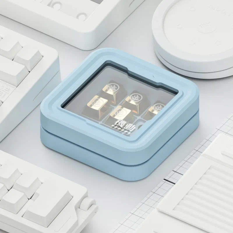 Organizador de teclas V2 motorizado único, columna magnética de silicona, nueve rejillas, impresión 3D, estuche de almacenamiento para teclado mecánico personalizado - imagen 5