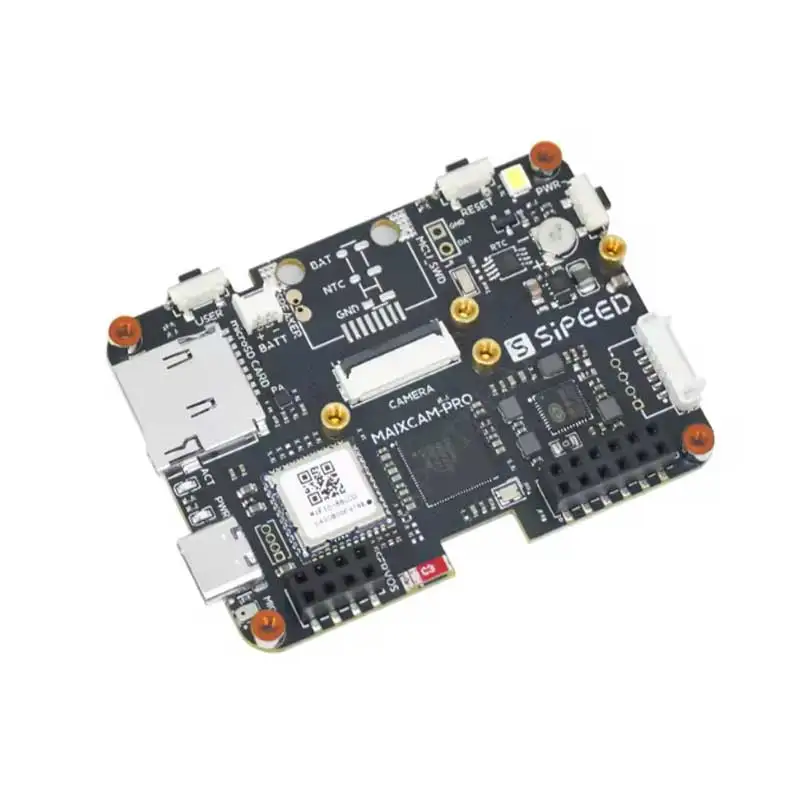 YOLO Sipeed MaixCAM Pro AI Kit de cámara SG2002 RISC-V YOLO OpenCV Audio WIFI6 Linux placa IMU micrófono altavoz - imagen 4