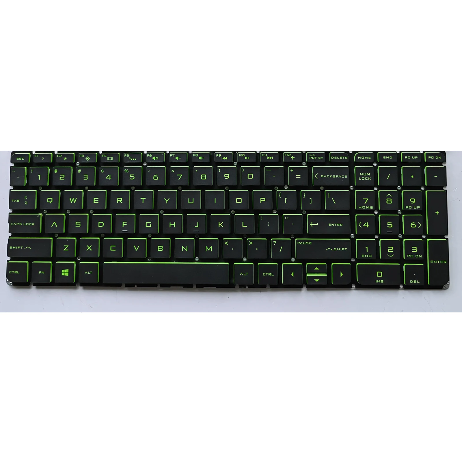 PARA HP 15-ab 15-ak 15-bc 15-au 15-ab000 15-ab100 15-ab200 teclado retroiluminado verde - imagen 3