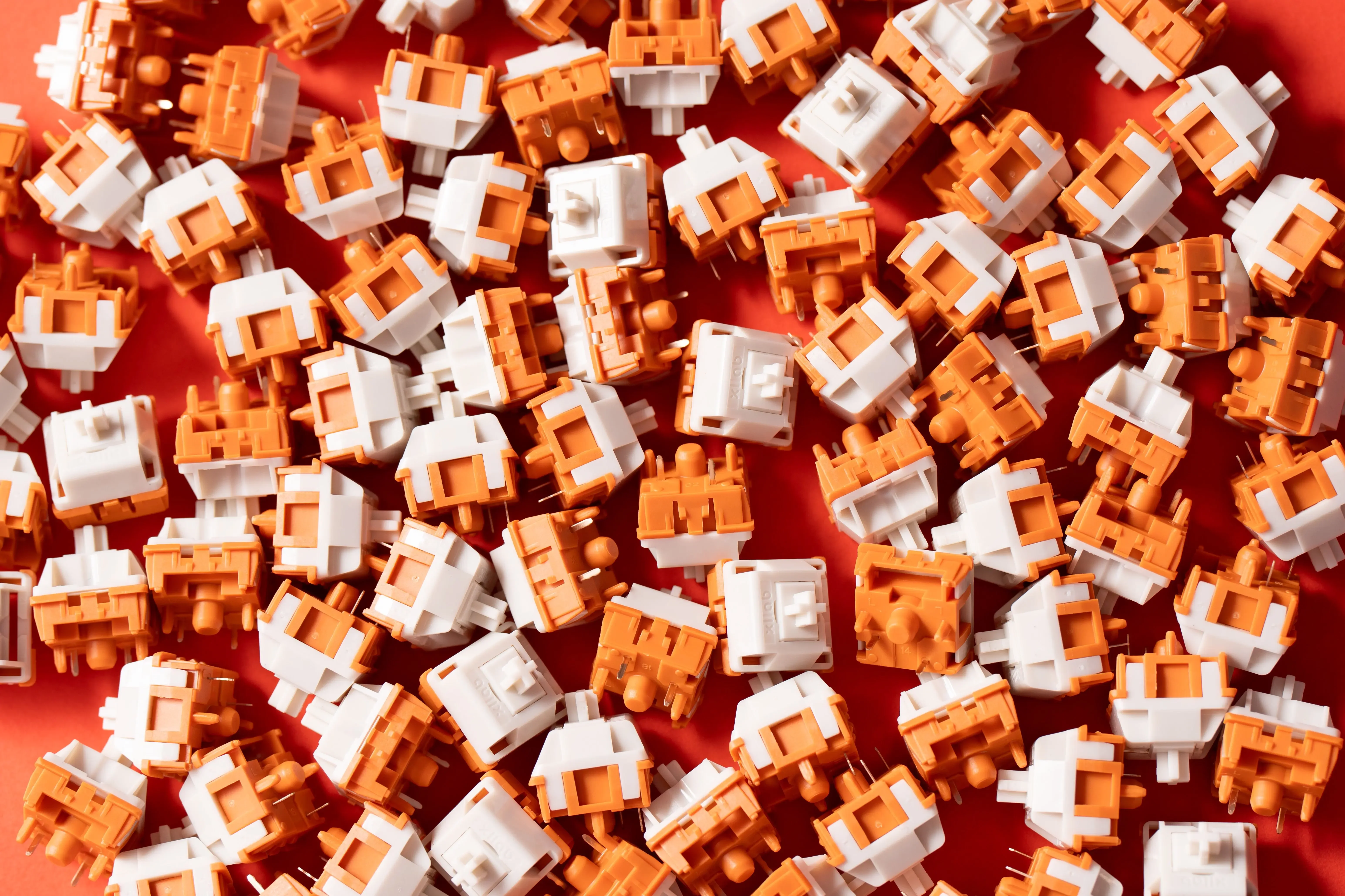 XLLAB x HMX interruptor de cítricos vintage, Interruptores lineales plateados, interruptores de teclado DIY, fuerza de accionamiento de 48g, vástago T3 - imagen 5