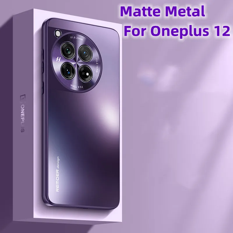 Funda mate para Oneplus 13 12 ACE3 Pro ACE 3V 12R ACE2 Pro 11R sensación de piel cubierta trasera de teléfono a prueba de golpes para 1 + 13 12