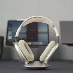Soporte AirPods Max de aluminio, base escritorio para almacenamiento