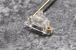 Everglide Estabilizador para Teclado Mecánico Dorado Transparente