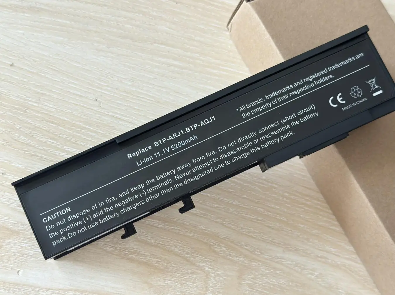 Batería SeagullStar para Acer BTP-ARJ1 BTP-B2J1 AMJ1 ANJ1 AOJ1 APJ1 AQJ1 ASJ1 B2J1 TravelMate 6593 GARDA31 TM07B41 - imagen 3