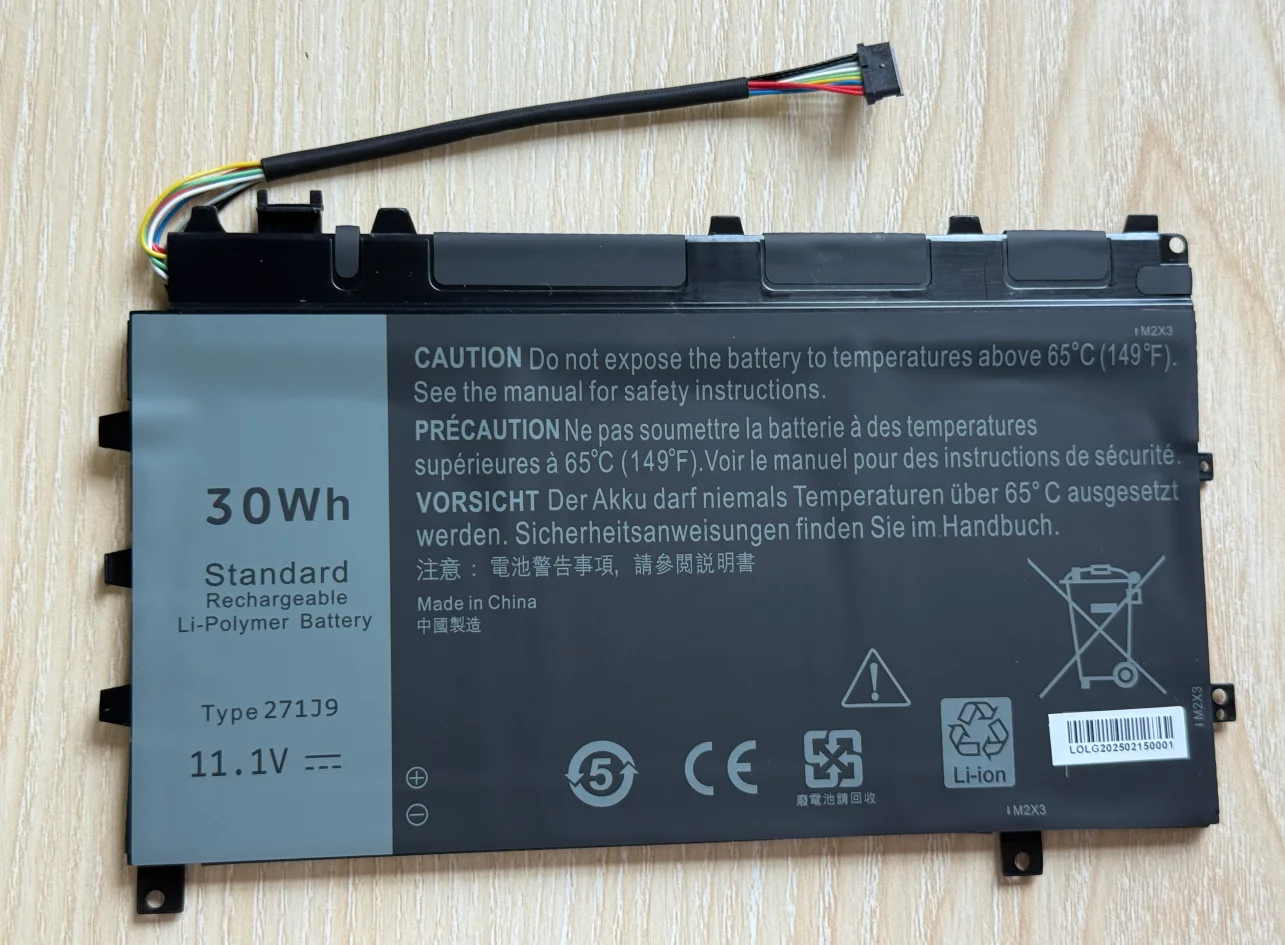 271J9 Batería para portátil Dell Latitude 13 7350 Series 11.1V 30Wh - imagen 5