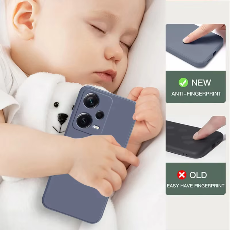 Funda Redmi Note 12 Pro, fundas cuadradas de silicona líquida para teléfono Xiaomi Redmi Note 12 Pro Plus Note12Pro 4G Note13 Pro, funda suave - imagen 4