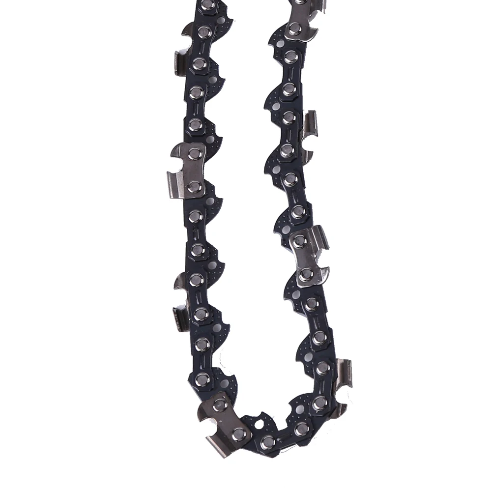 Cadena de motosierra de Metal de 12 pulgadas, 22 dientes, 45 eslabones de transmisión, piezas de repuesto de cadena de sierra, hojas de motosierra de paso de 3/8 pulgadas para corte de ramas de madera - imagen 5