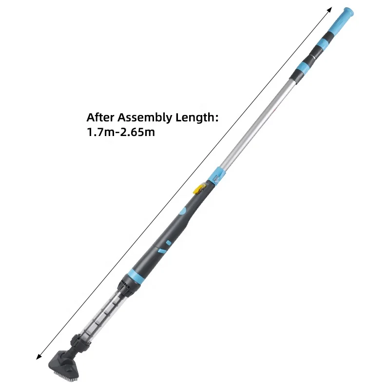 Máquina de succión de piscina, aspiradora portátil de mano, recargable sin inalámbrico, longitud ajustable - imagen 3