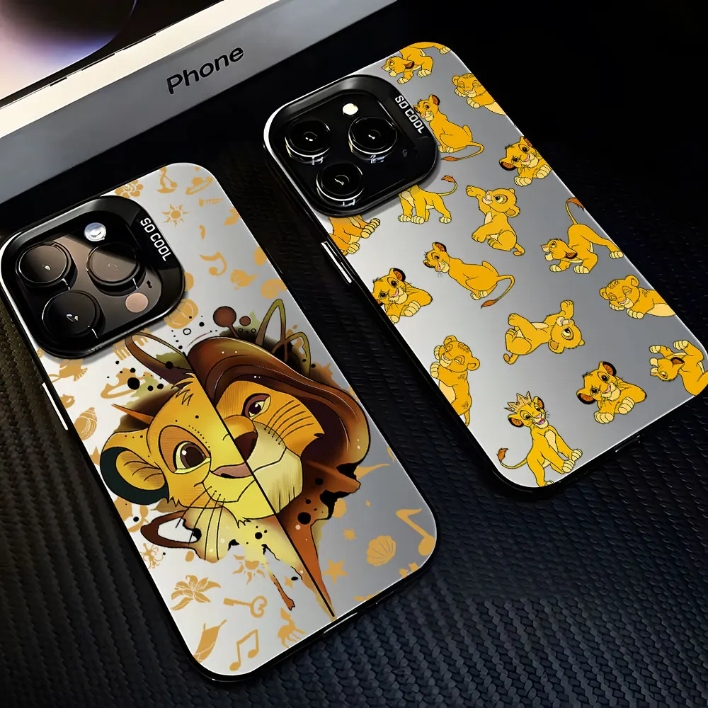 Funda de teléfono The Lion King Disneys Hot Simba para vivo Y03 Y78 Y36 Y100 Y27 Y17s Y16 Y02 Y22s V30e V40 V27e V29e S15 V25 V23 Pro 4G