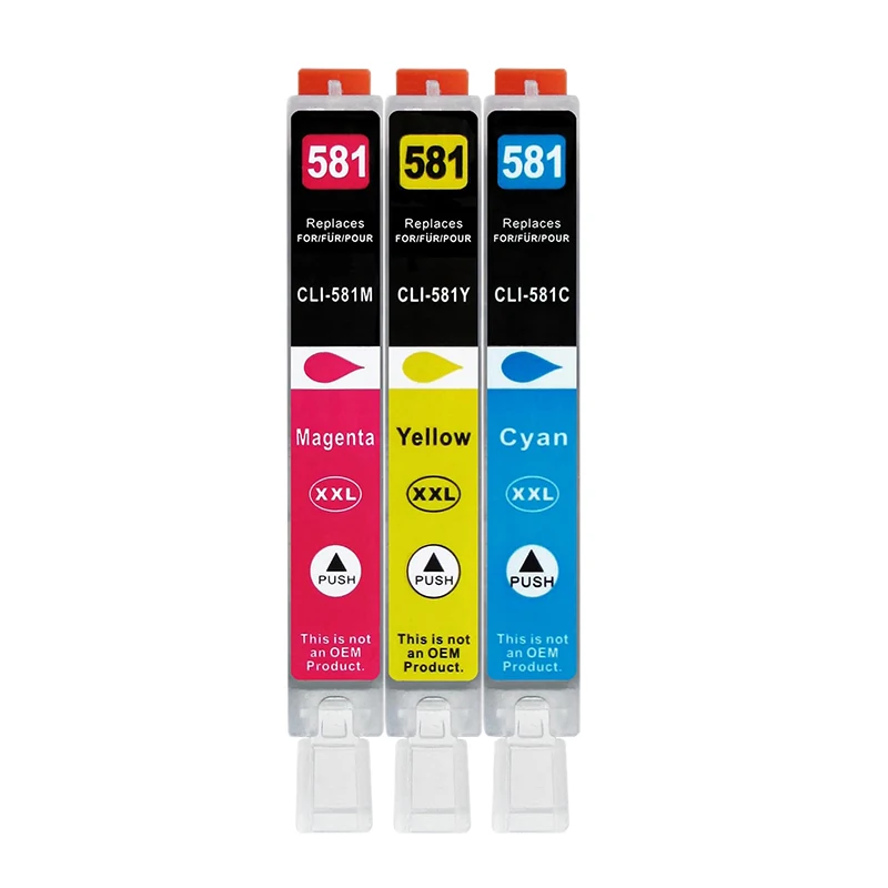 Cartucho de tinta PGI-580 XL CLI-581 para impresora Canon 580 581 XXL Compatible con PIXMA TS705 TR7550 TR8550 TS6150 TS8150 9150 TS9155 - imagen 5