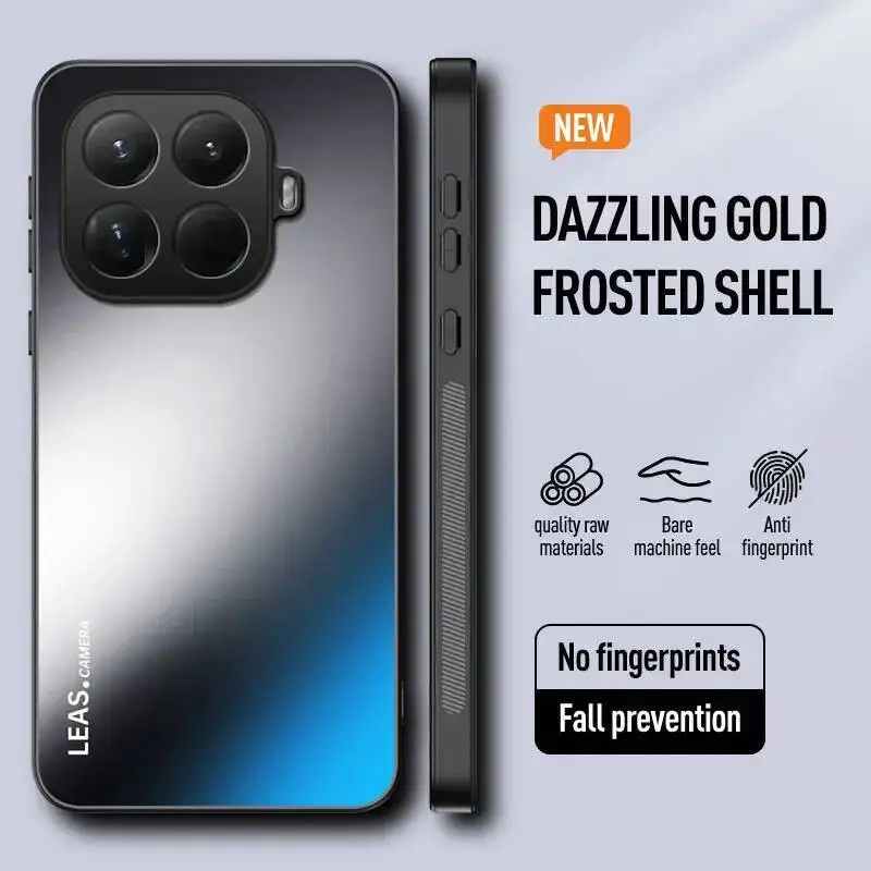 Para Xiaomi 15T pro Funda moda AG mate silicona agradable a la piel TPU Funda para xiaomi 14T 17 15T pro Funda de parachoques a prueba de golpes - imagen 2