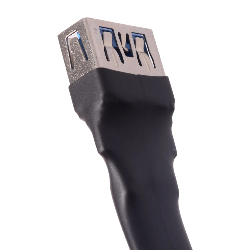 USB 3,0 Micro B a USB 3,0 tipo A macho a hembra Cable plano plegable de 90 ángulos Micro-B Cable de extensión USB 3,0 A a B FPC FPV incorporado - imagen 4