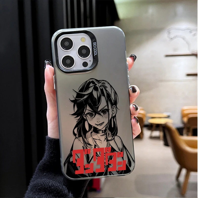 Funda chapada de Anime d-andad Okarun Ayase para iPhone 17 Air 16 15 11 12 14 13 Pro Max XS X XR Plus 8 7 SE 2020, funda a prueba de golpes - imagen 5
