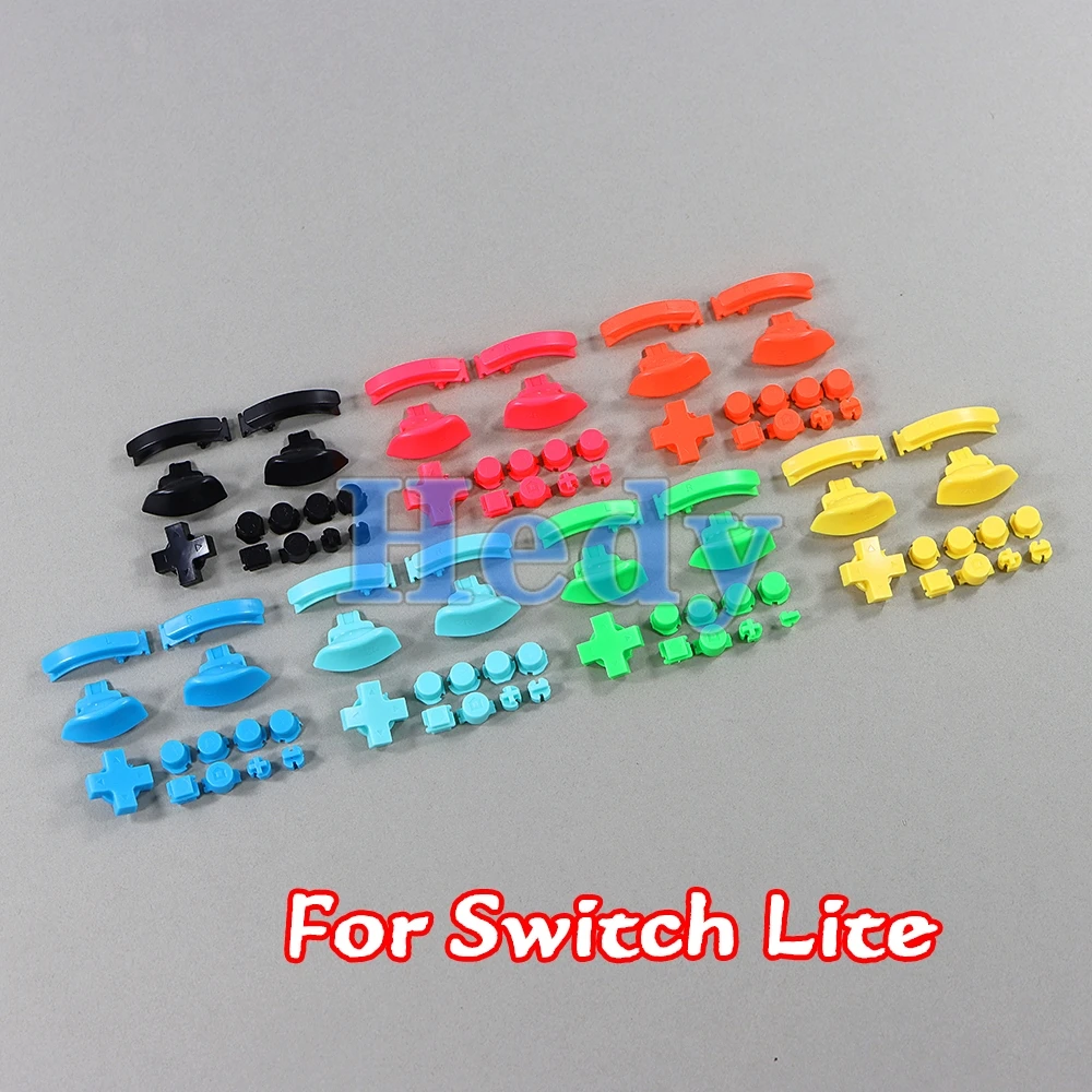 Juego de botones completos para consola Nintendo Switch Lite NS, botón de inicio de tecla cruzada, botones ZL, ZR, L, R, más teclas menos, 1 juego nuevo - imagen 5