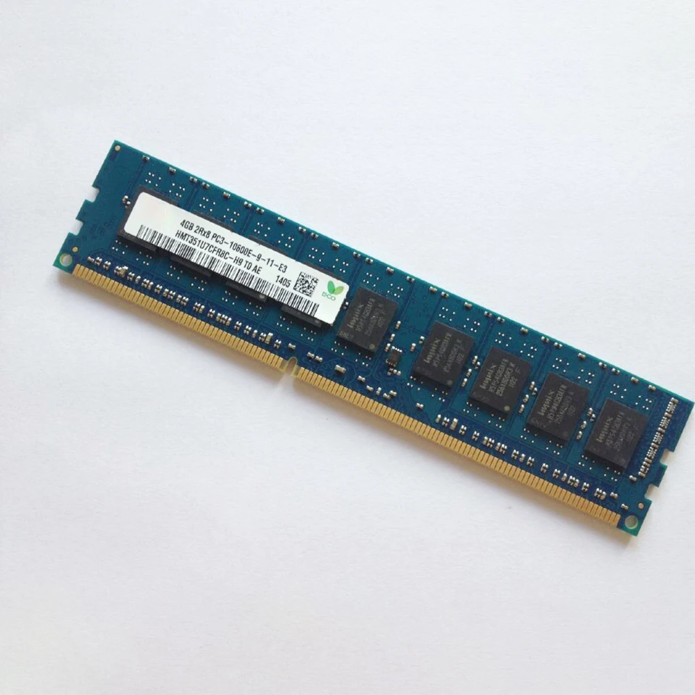 1 Uds. Para HP Z400 Z420 Z600 Z800 DDR3 4G 4GB 1333 2Rx8 UDIMM ECC memoria de servidor - imagen 4