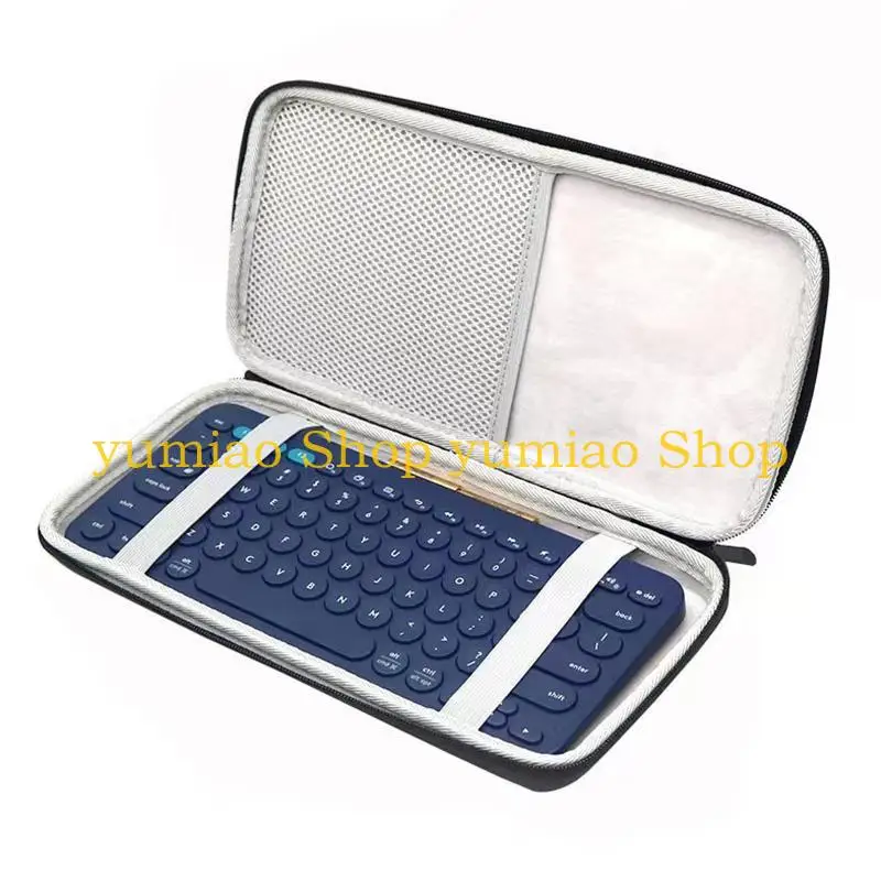 587b Fashion Kypad duro portátil para caso para viaje teclado inalámbrico K380 - imagen 3